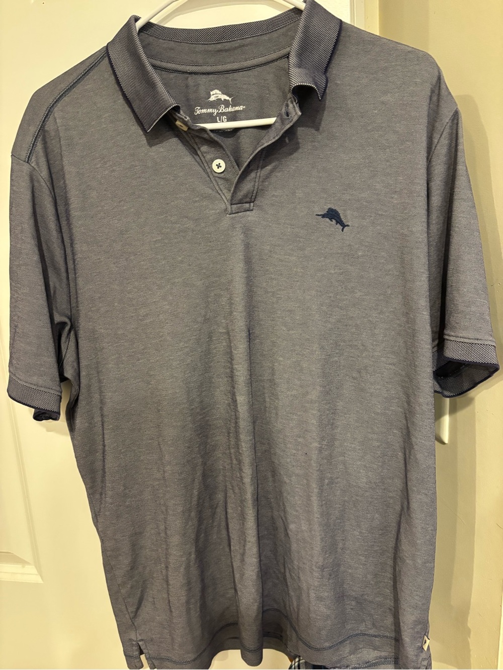 Tommy Bahama Men's Navy Polo Shirt